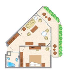 Family Suite Floor Plan