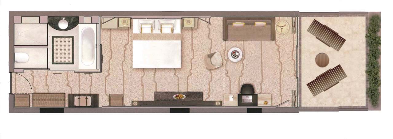 Luxury Hotel Suite Floor Plan Pdf | Viewfloor.co